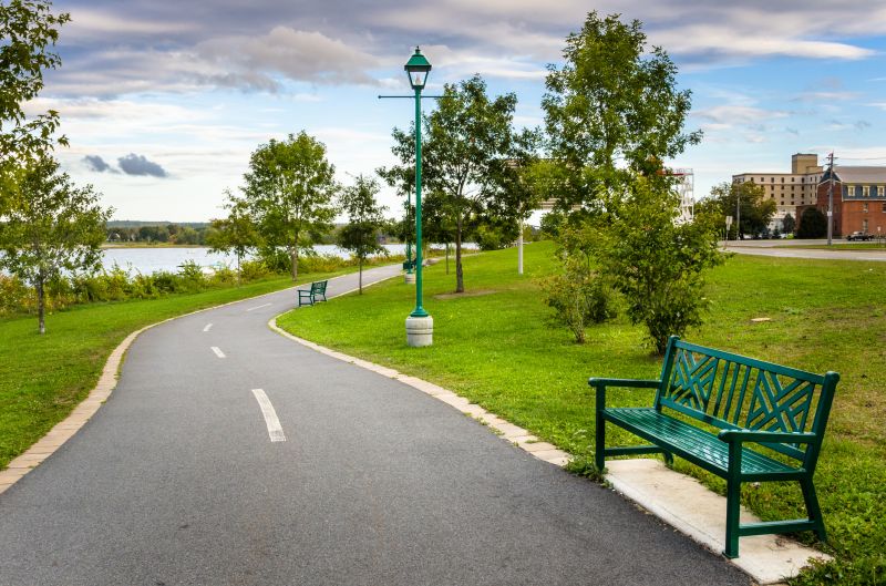 Residential Asphalt Pathway