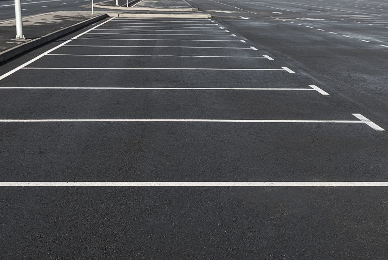 Blacktop Parking Area